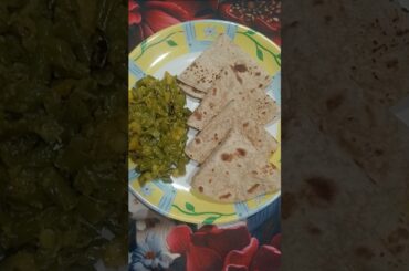 french beans aloo sabji roti🤤😋❤#shorts#shortfeed#youtubeshorts#rasoimagic01