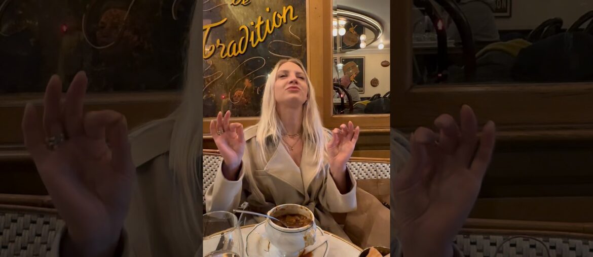 Is this the best French onion soup in Paris?