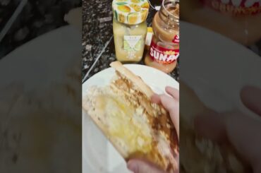 French #food #french #france #new #2026 #baguette #bread #lime #peanutbutter #fruit #supper #love