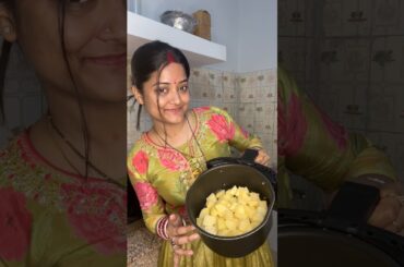 Air fryer me bnaya navratra ka khana🥲 #youtubeshorts #minivlog #navratri #vrat #cooking #fries