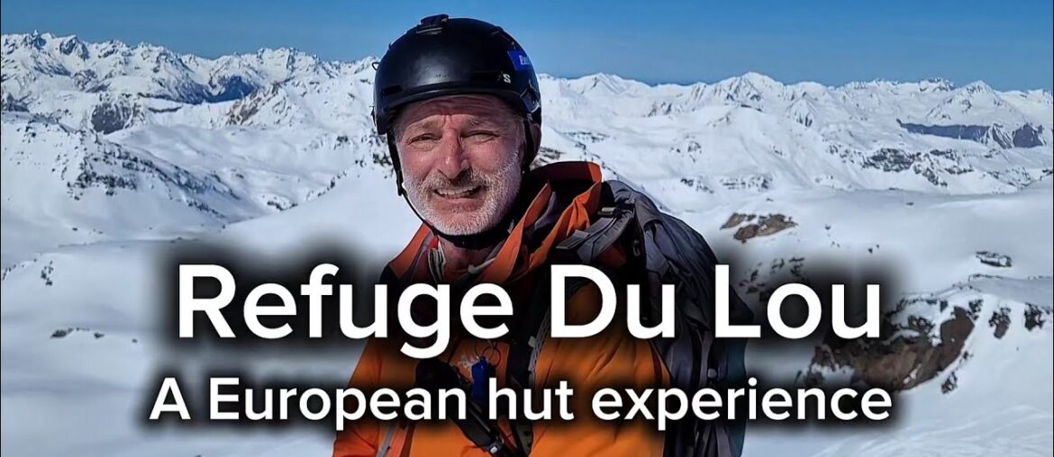 Refuge Du Lou Hut Skiing In The Alps at Val Thoren, France (@danfedder)