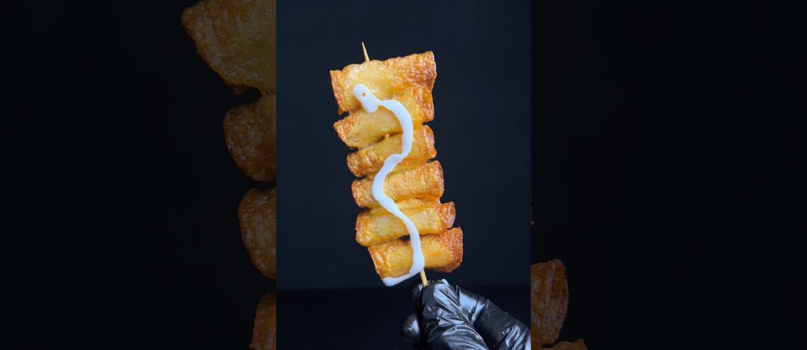 Super  Crispy Schezwan Red Potato Chips Recipe | #shortsfeed #shorts