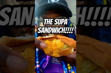 INVESITGATING THE FISH SANDWICH BEEF (THE SUPA SANDWICH) #foodie #shorts #fastfood #fish #investing