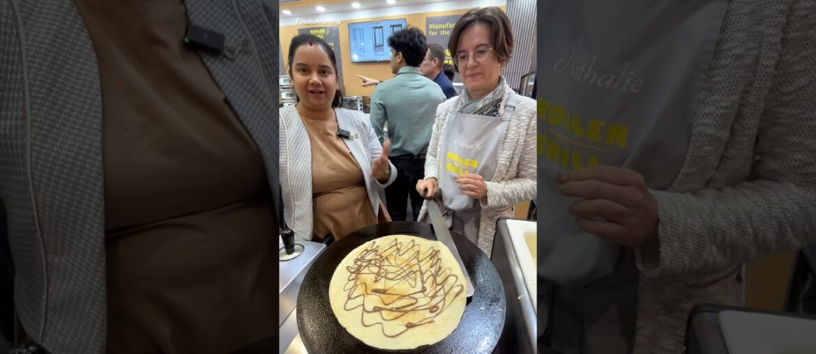 फ़्रांस से आई है अपनी डिश बनाने के लिए 🤩 #trend #trending #viral #viralvideo #youtubeshorts