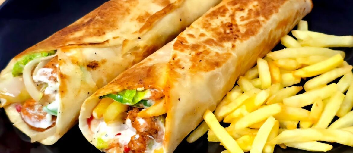 Chicken Shawarma Recipe🌯🌯 Garlic Sauce  | Ramzan Special