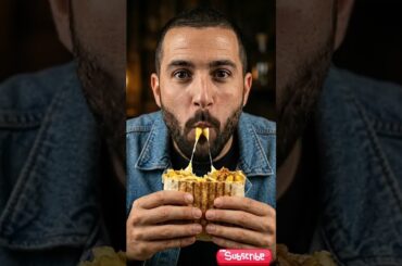 🌯 The Ultimate French Tacos Cheese Pull! 🤤 #ASMR