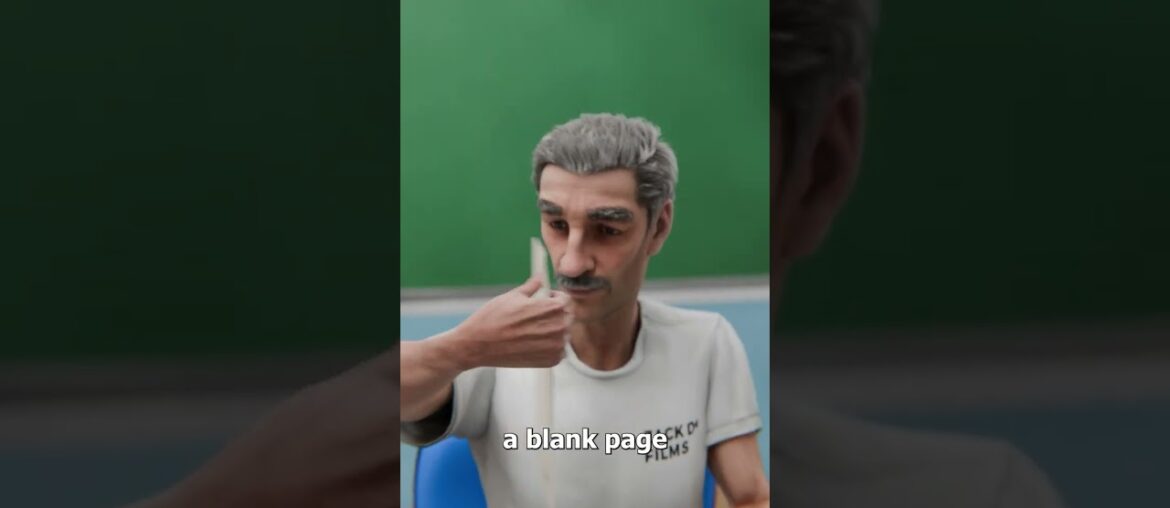 She Wrote Her Essay With Invisible Ink 😮