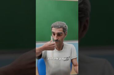 She Wrote Her Essay With Invisible Ink 😮