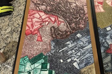 What do I do with tear in painting