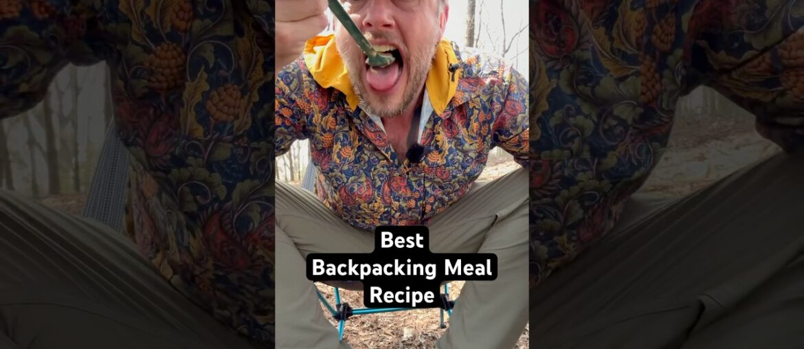 Viral Backpacking Meal Trend #cooking #outdoors #recipe #hiking #trending