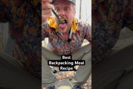Viral Backpacking Meal Trend #cooking #outdoors #recipe #hiking #trending