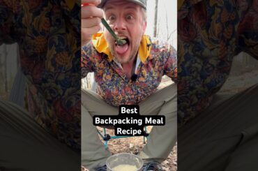Viral Backpacking Meal Trend #cooking #outdoors #recipe #hiking #trending