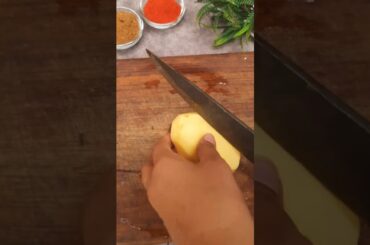 Aloo ke karare french fries recipe|#ytshorts #frenchfries#food #aloorecipe