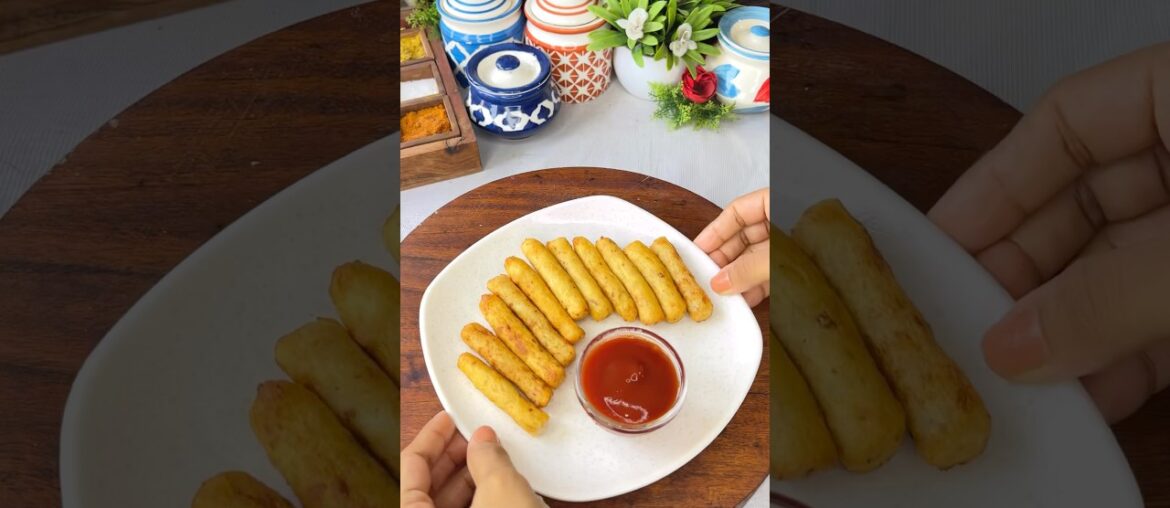 Viral French Fries🍟😋 | Easy Potato Hacks Recipe🤩 #shorts #trending #frenchfries