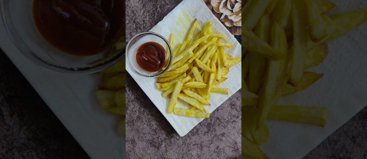 Crispy Aloo French Fries 🍟 | Perfect Homemade Fries #Shorts