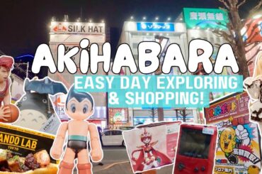 LIVING IN JAPAN 098 | My Easy Day in Akihabara: Exploring, Shopping, Anime & Retro Games