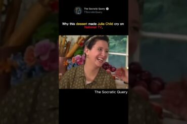 This Dessert Brought Julia Child to Tears #historical #foodart