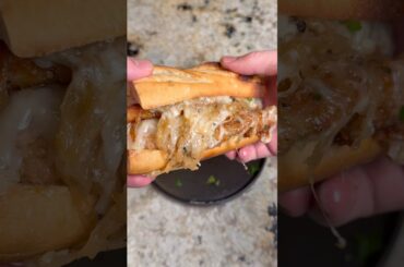 French Onion Chicken Melt #recipe #shorts #youtube #chicken