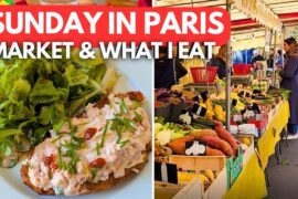 French Woman Sunday - French market & what I Eat in Paris (No cooking)