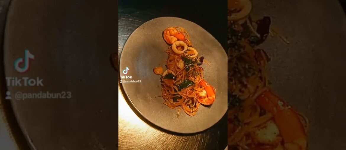 #French restaurant Sukhumvit 31 #luxuryfood #spaghetti