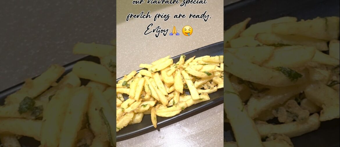Navratri special crispy french fries recipe Kids Favorite #easyrecipe #navratrispecial #trending