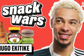 Liverpool Striker Hugo Ekitike Rates British vs French Food | Snack Wars
