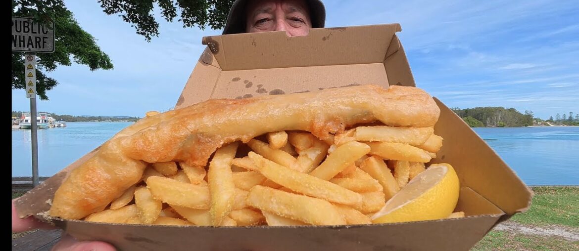 Fish & Chip From Lakeside Takeaway Forster