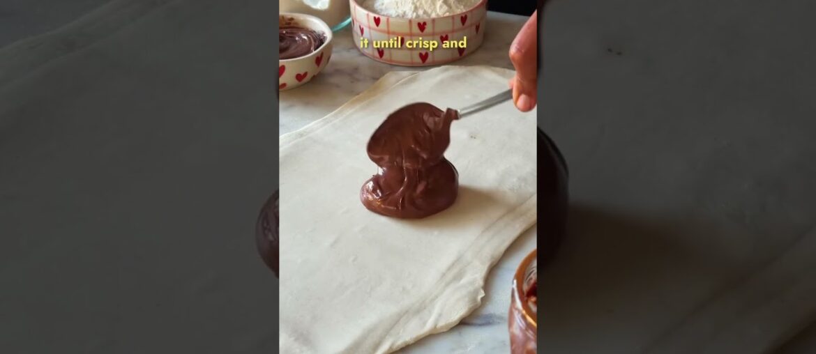 *2-INGREDIENT* NUTELLA COOKIE  🤯 EASIEST RECIPE EVER!