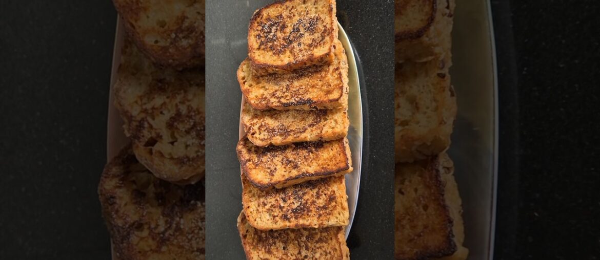5-Min French Toast Recipe | Best French Toast Ever 😍 Crispy Outside, Soft Inside! #Shorts