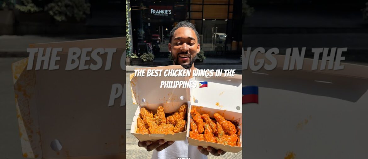 The Best Wings in the Philippines 🇵🇭 #foodie #foodshorts #philippines #explore
