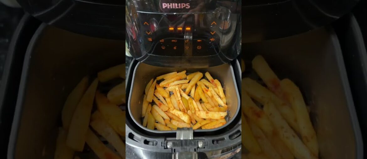 Air Fryer French Fries Recipe 👍 #healthyhabits #ashortaday #trending #frenchfries #viral #shotrs