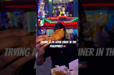 Trying an American style diner in the Philippines🇵🇭 #foodie #explore #philippines