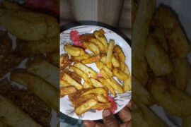 potato fry crispy French fry #potatofry #frenchfry #chandahomekitchen #shorts