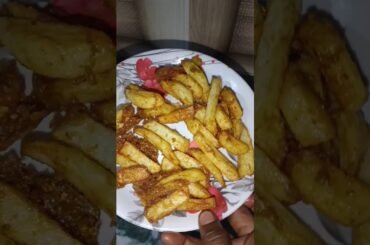 potato fry crispy French fry #potatofry #frenchfry #chandahomekitchen #shorts