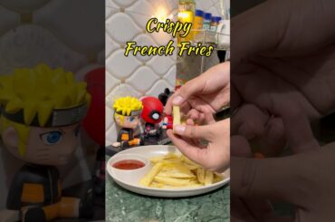 Crispy French Fries 🍟😋 | Subscriber Requested Recipe ❤️ #shorts #fries #viral