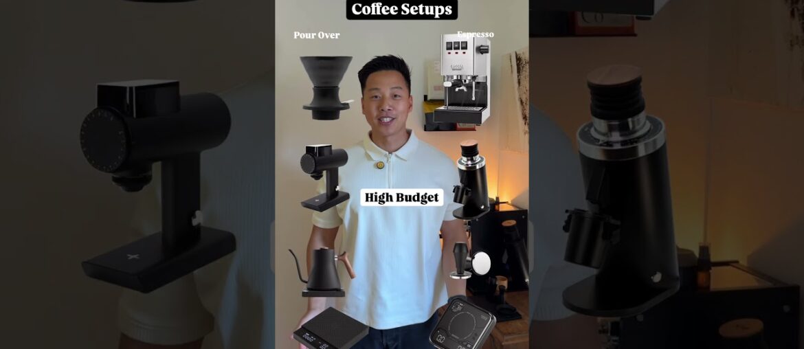 Coffee setups for every budget