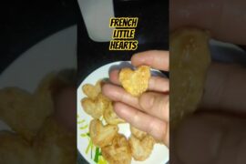 French Little Hearts. #trendingshorts #food #homecuisine#frenchbakery #viralshort#viralrecipe #food