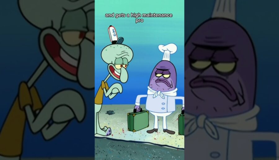 SpongeBob goes FANCY?! 🇫🇷🍳 #spongebob #chef