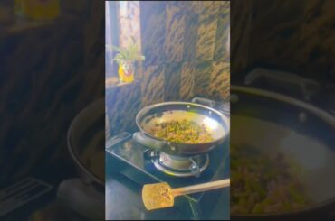 French bean ka bhujiya ❤️😋#shorts #quick #recipe #greenvegetable #tasty #viral