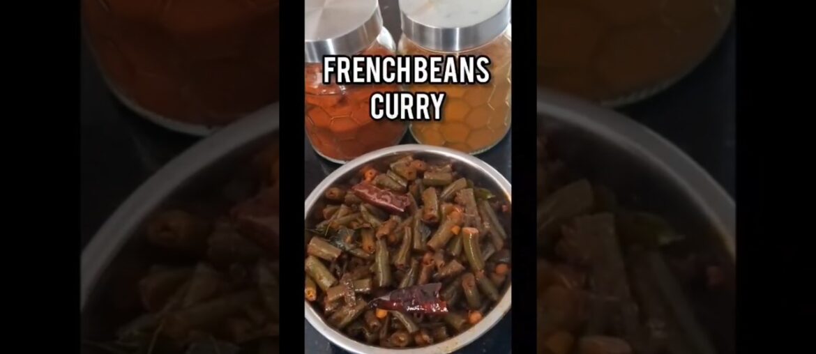 french beans curry #frenchbeansrecipe #trendingshorts #frenchbeanscurry