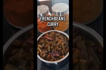 french beans curry #frenchbeansrecipe #trendingshorts #frenchbeanscurry