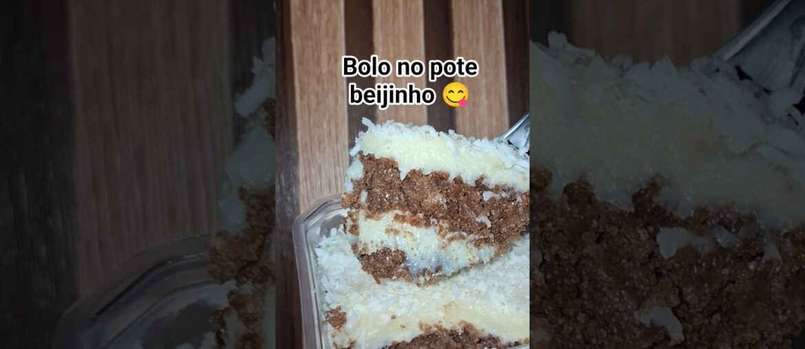 bolo no  pote #bolonopote #beijinho #donadecasablogueira #gourmet curte pra ajudar galera 🙏😘