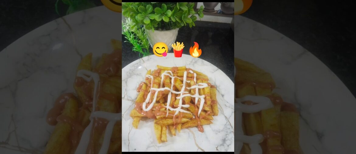 french fries 🍟 how to make at home ! #frenchfries #food #foodie #shorts #viral #youtubeshorts