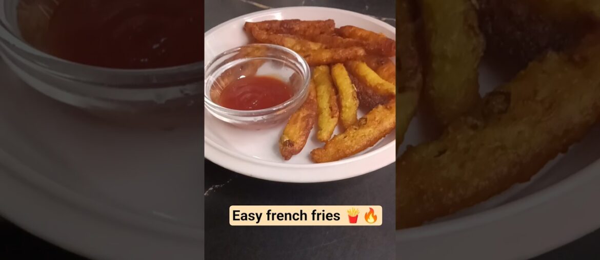 Easy french fries! French fries recipe 🍟✨#shorts #trending #cooking #new #amazing