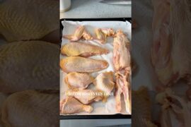 Watch me break down whole chicken into 8 separate fine dining dishes zero waste, all made at home.