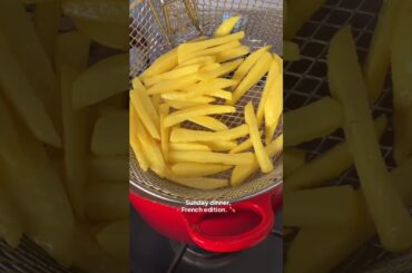 French Roast Chicken & Beef Fat Double-Fried Chips | Sunday Dinner French Edition