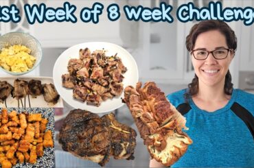 * 1st Week of the 8 Week Challenge. Let's Do This !!!