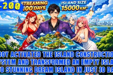 🔥From a Deserted Island, He Used a Building System to Create a Dream Island That Shocked the World!