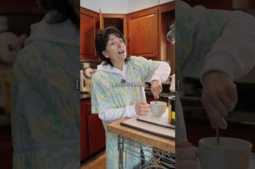 A simple breakfast from my childhood: coffee and the egg #breakfast #coffee #recipe #italiancooking