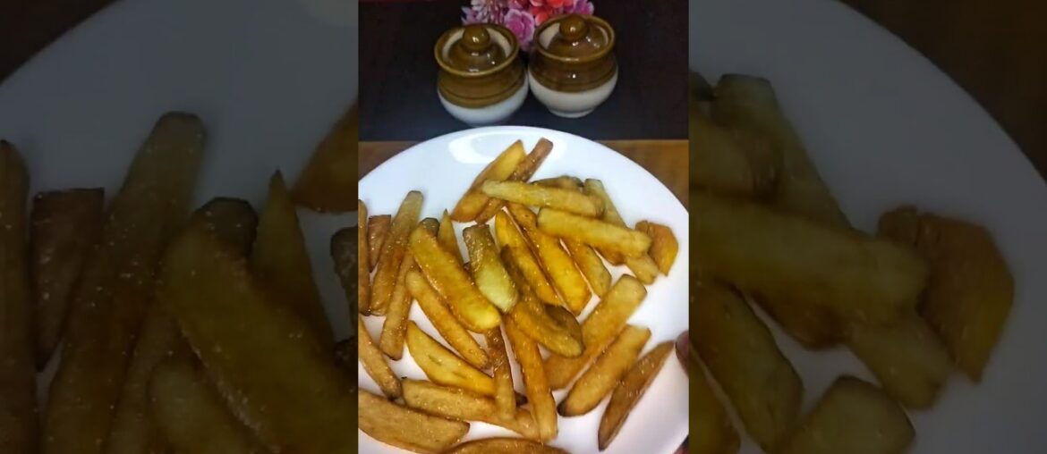 Crispy and perfect french fries recipe make at home easy#shorts#youtubeshorts #youtube #potato fries